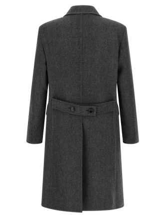 Double-breasted coat #