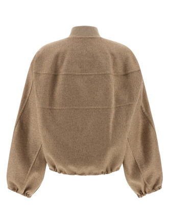 Cashmere bomber jacket #