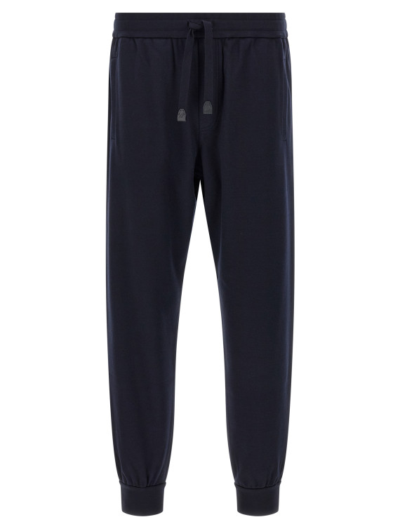 Cotton and cashmere joggers #1