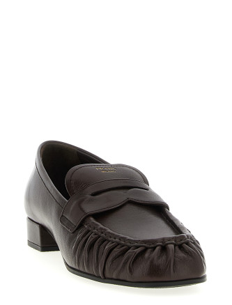 Curled toe moccasins #