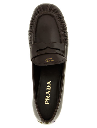 Curled toe moccasins #