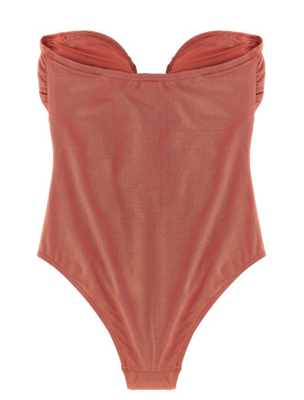 'Rhiannon Deep Plunge' one-piece swimsuit #