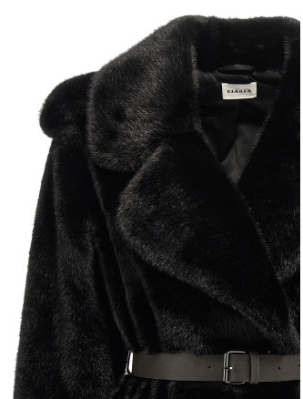 Faux fur coat #