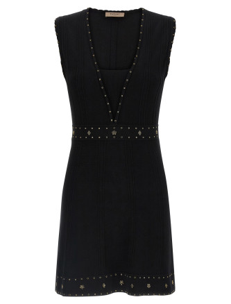 Rhinestone studded dress