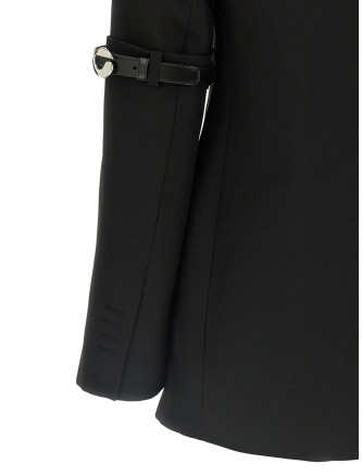 'Logo Belted' blazer #