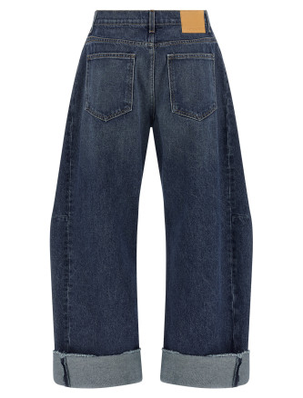 'Relaxed Cuffed Lasso' jeans #