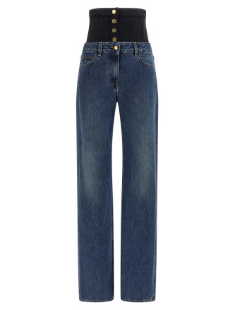 Bustier insert jeans