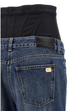 Bustier insert jeans #