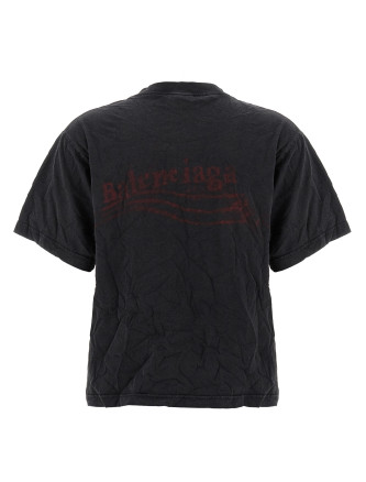 'Washed Crayon Political' T-shirt #