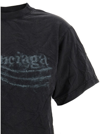 'Washed Crayon Political' T-shirt #