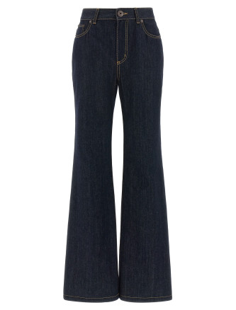 Straight leg jeans