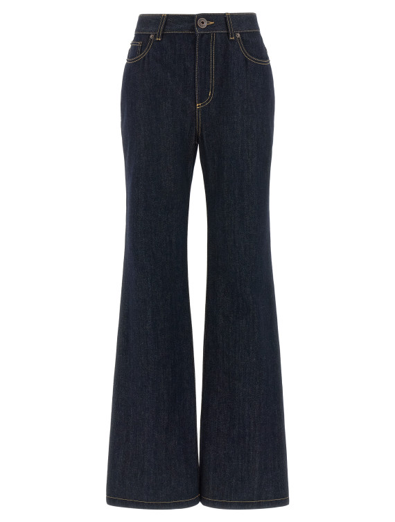 Straight leg jeans #1