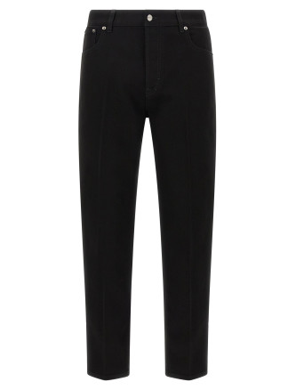 'Morsetto' cropped jeans