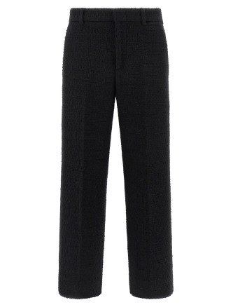 Bouclé wool pants