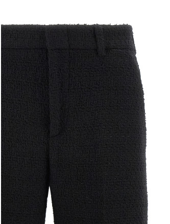 Bouclé wool pants #