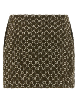 GG bouclé skirt #