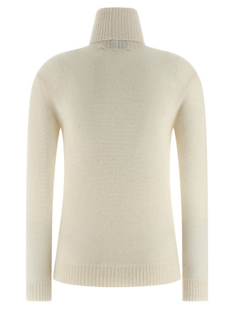 Sequin turtleneck sweater #