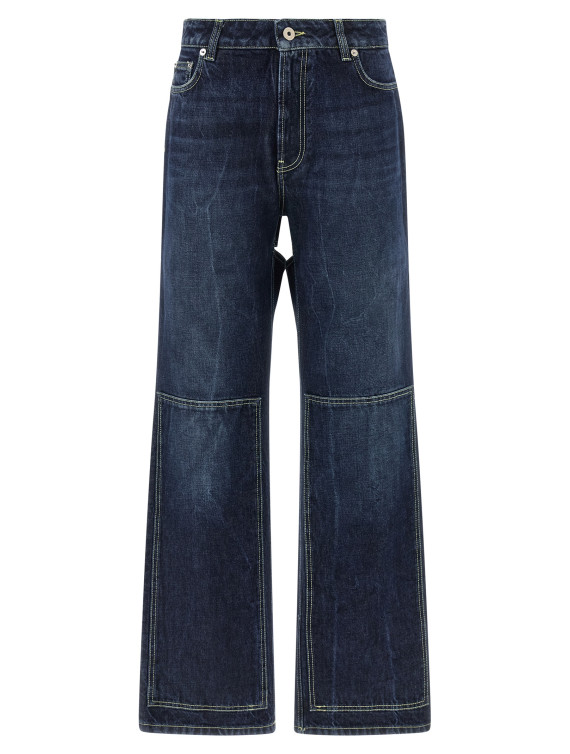 'The Blue Cut-Out' jeans #1