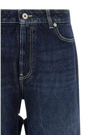 'The Blue Cut-Out' jeans #