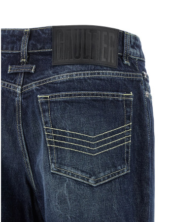 'The Blue Cut-Out' jeans #