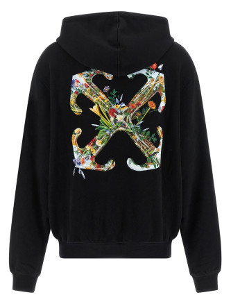 'Arrow Glass Flower' hoodie #