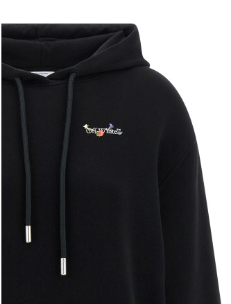'Arrow Glass Flower' hoodie #
