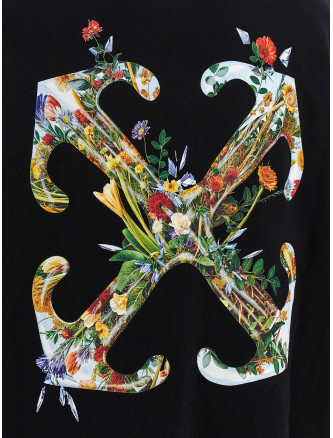 'Arrow Glass Flower' hoodie #