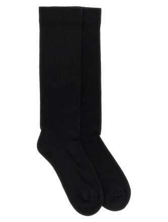 Jacquard logo socks #