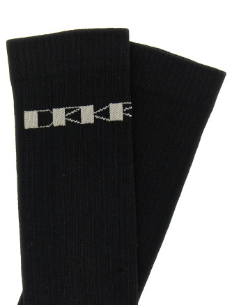 Jacquard logo socks #