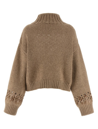 Drop sequin sweater #