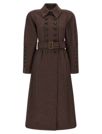 Double-breasted coat