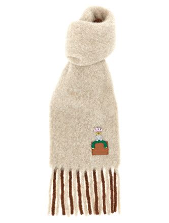 'Acrobat' double-face scarf