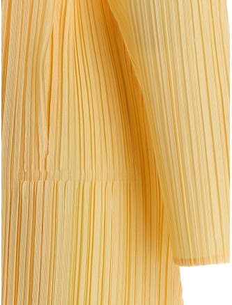 'Mellow Pleats' cardigan #