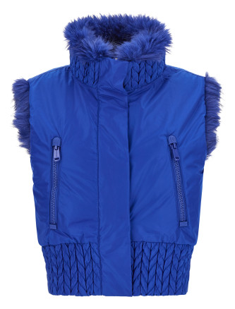 'Dahlia' reversible vest #