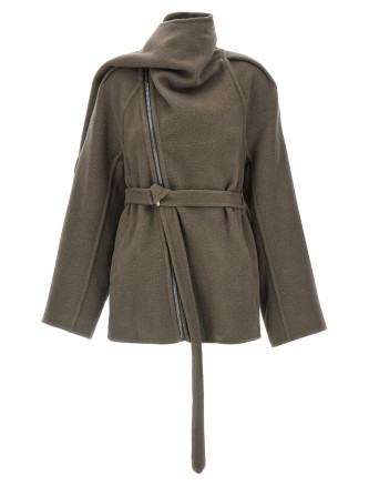 'Scarf Flight' coat
