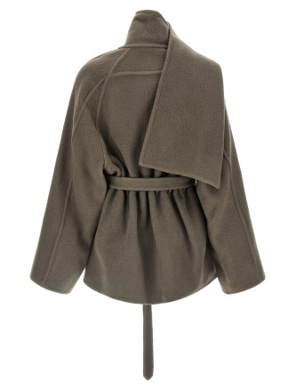 'Scarf Flight' coat #