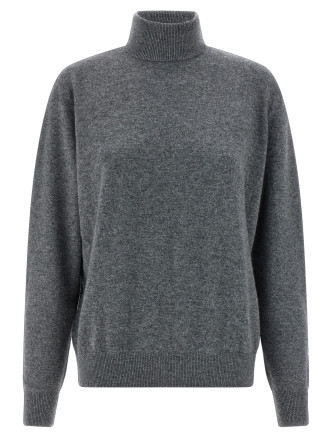 'Concrete' turtleneck sweater