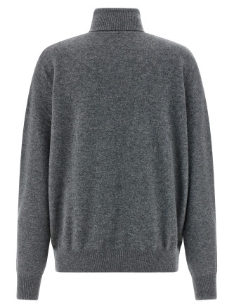 'Concrete' turtleneck sweater #