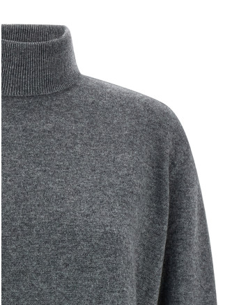 'Concrete' turtleneck sweater #