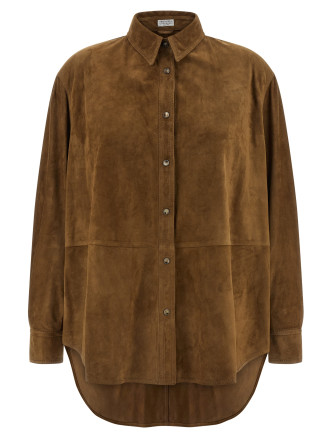 Suede shirt