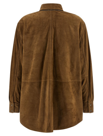 Suede shirt #