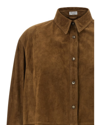Suede shirt #