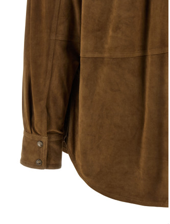 Suede shirt #