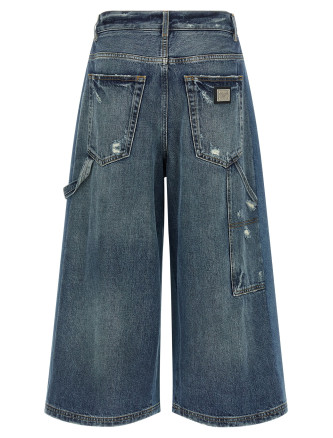 Denim bermuda shorts #