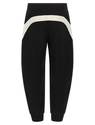 Satin insert joggers #