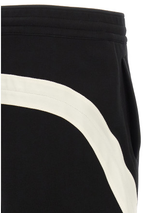 Satin insert joggers #