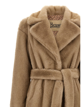 Faux fur coat #