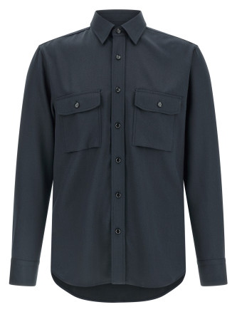 Рубашка, блузка BRIONI 'Military'