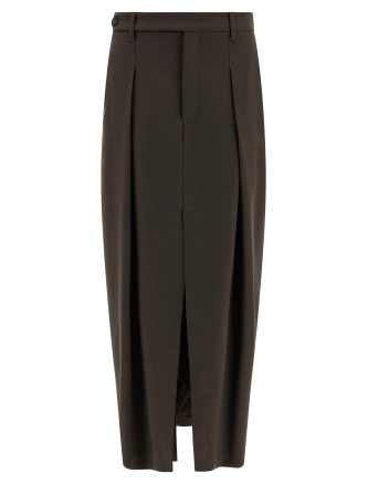 'Sartorial Curved' skirt