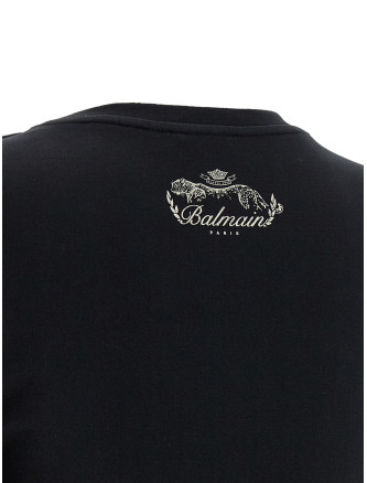 Knotted crop t-shirt #